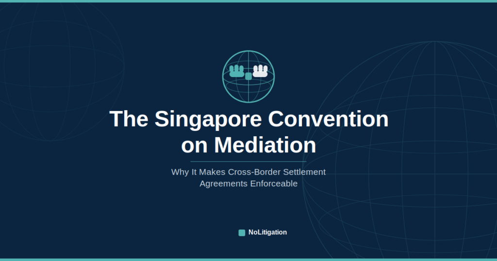The Singapore Convention on Mediation: Why It Makes Cross-Border Settlement Agreements Enforceable
